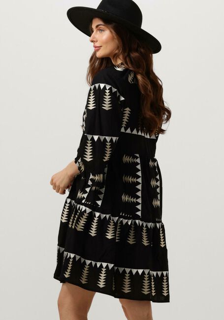 Schwarze NEMA Minikleid FREDIA - large