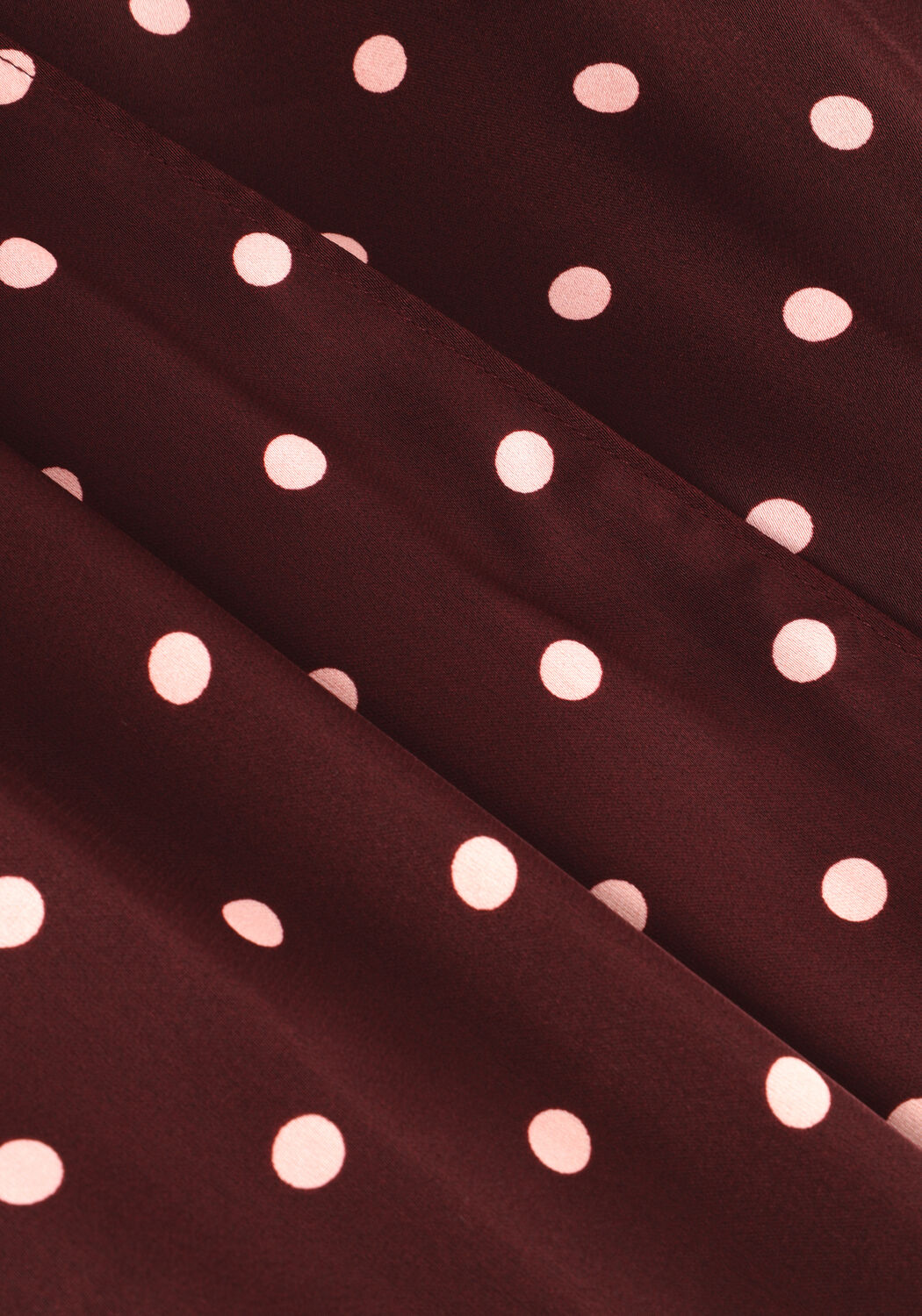 Bordeaux NEO NOIR Midikleid MALINGA DOT DRESS - large