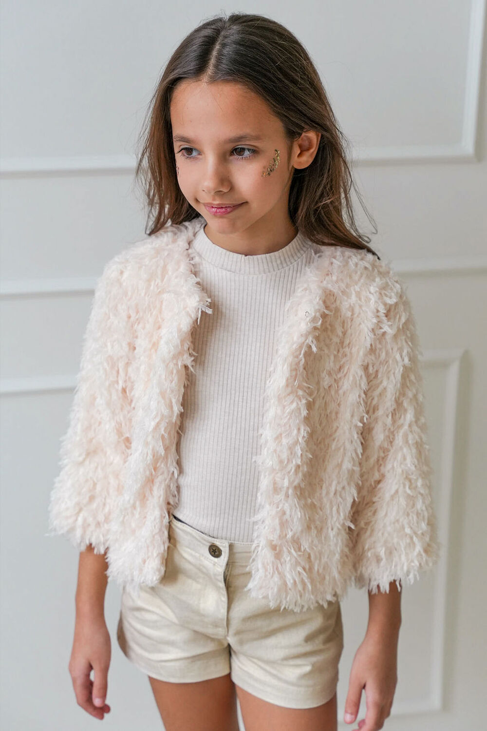 Ecru LIKE FLO Strickjacke FLO CARDIGAN - large