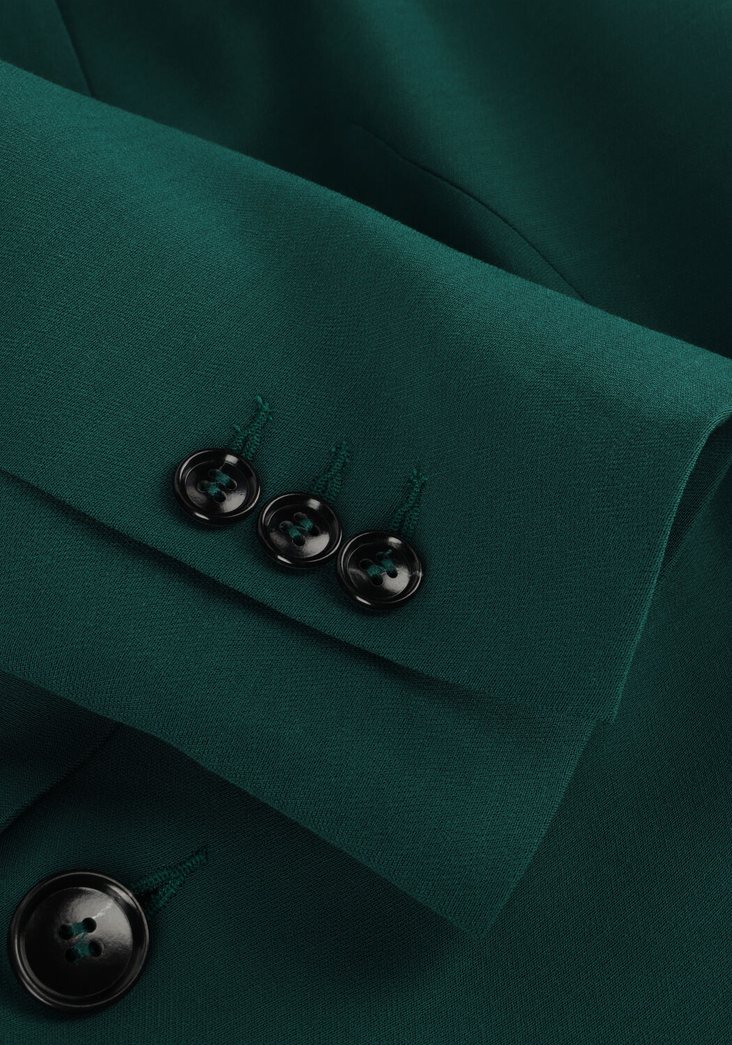 Gr&uuml;ne VANILIA Blazer CREPE DOUBLE BREASTED - large