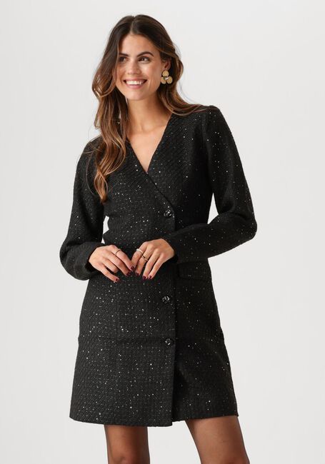 Schwarze FREEBIRD Minikleid DAFNA DRESS - large