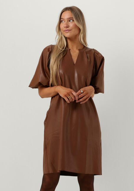 Camelfarbene PENN & INK Minikleid W23N1410 - large
