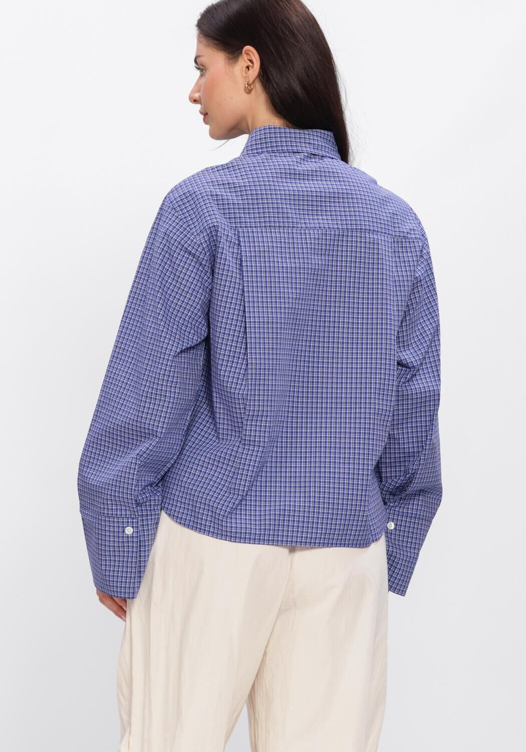 Blaue ENVII Blusen ENWEB LS SHORT SHIRT CH 7354 - large