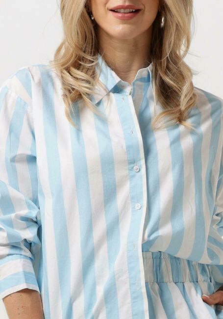 Blaue NOTRE-V Bluse NV-DUUK BLOUSE - large