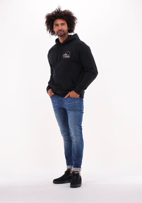 Schwarze WOODBIRD Sweatshirt DASH MOUNTAINEER HOODIE - large