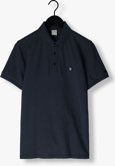 Dunkelblau CAST IRON Polo-Shirt SHORT SLEEVE POLO ORGANIX COTTON PIQUE ESSENTIAL - large