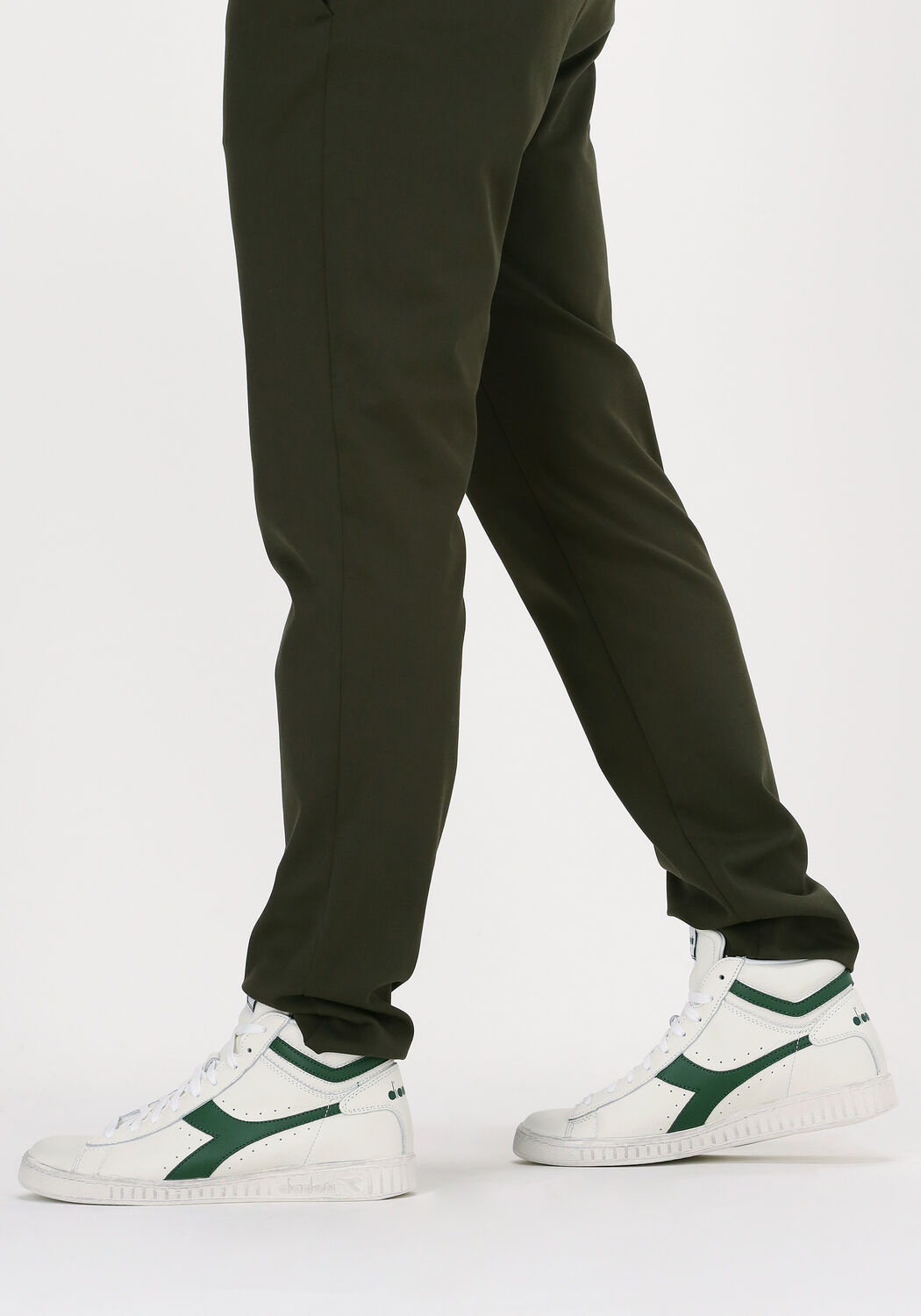 Wei&szlig;e DIADORA Sneaker High GAME L HIGH  WAXED - large