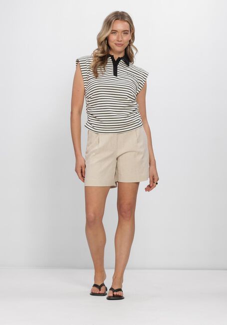 Nicht-gerade weiss CO'COUTURE Polo-Shirt NORMACC STRIPE POLO TOP - large