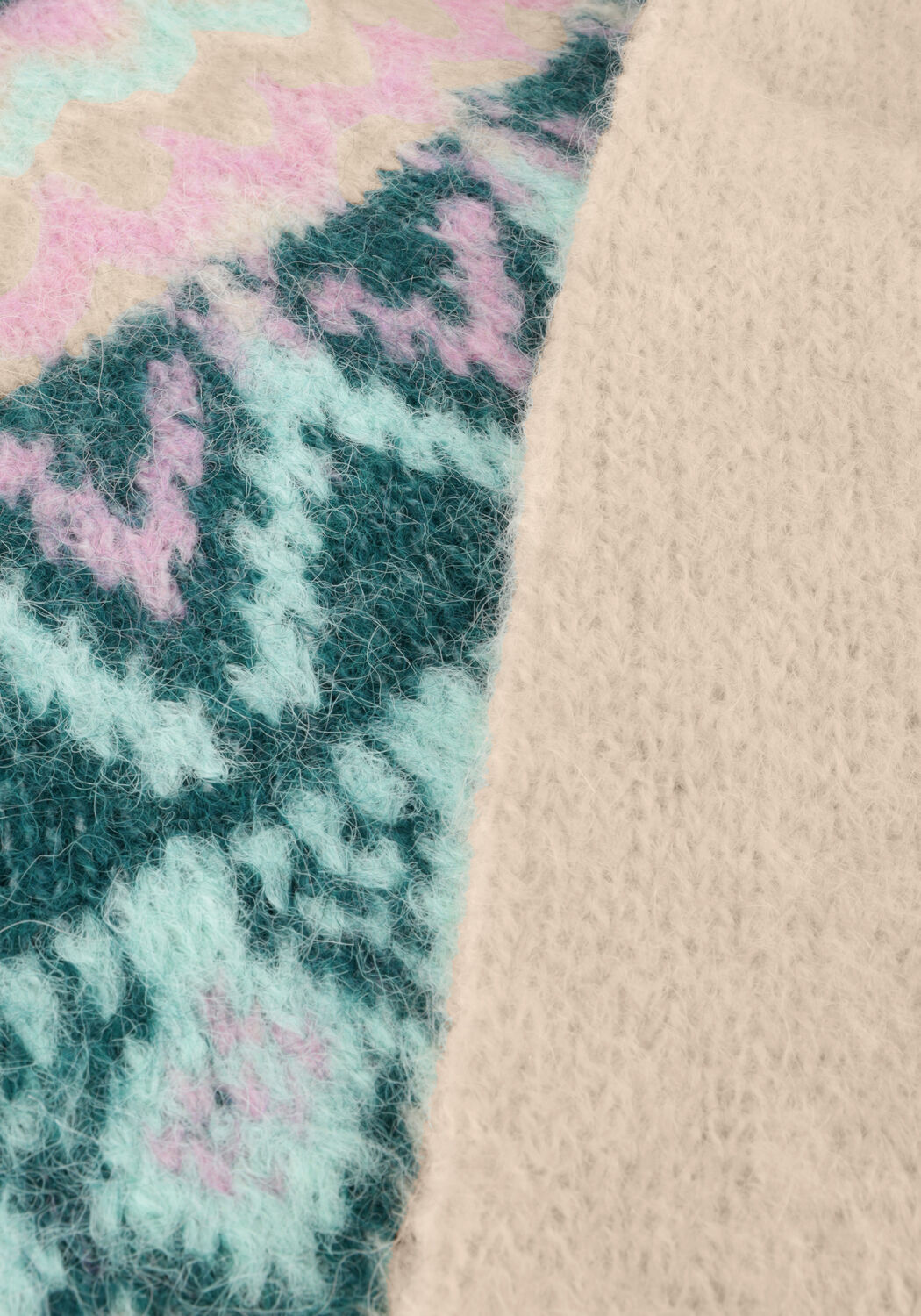 Beige Y.A.S. Pullover YASICE LS KNIT PULLOVER - large