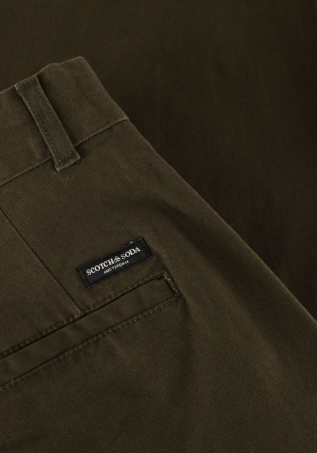 Gr&uuml;ne SCOTCH & SODA Chino STUART STRETCH COTTON CHINO - large