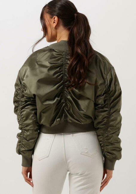 Olive CALVIN KLEIN Jack SATIN BOMBER - large
