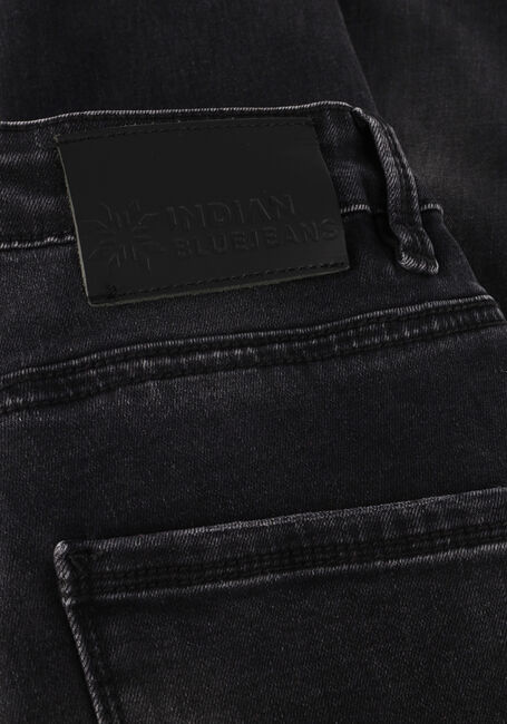 Schwarze INDIAN BLUE JEANS Slim fit jeans BLACK JAY TAPERED FIT - large