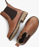 Cognacfarbene SHOESME Chelsea Boots TI23W119 - medium
