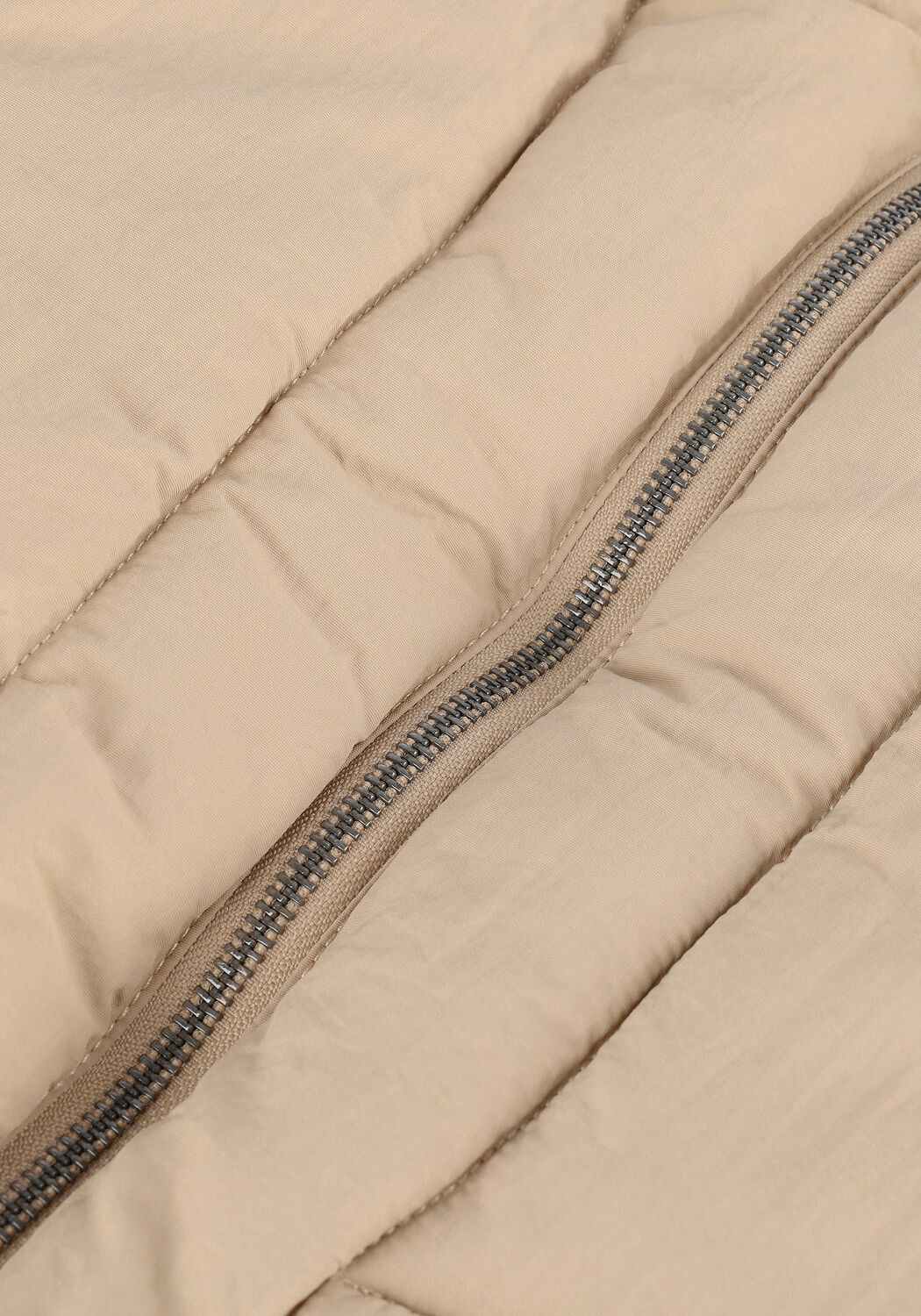 Camelfarbene 10DAYS Bodywarmer RECYCLED PADDED VEST - large