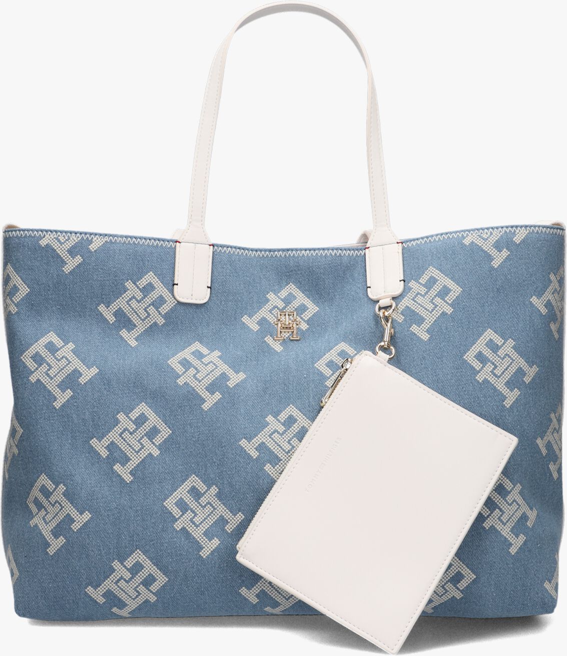 tommy hilfiger blaue jacke