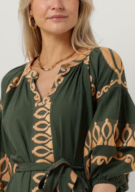 Khaki NEMA Midikleid ANISA - large