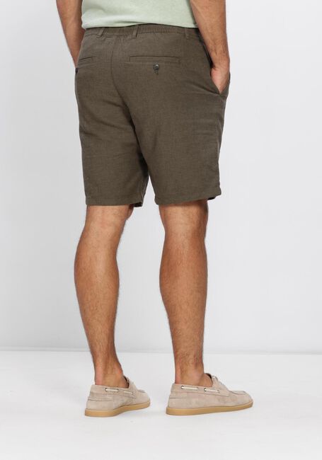 Dunkelgr&uuml;n SELECTED MEN Kurze Hose SLHREGULAR-BRODY LINEN BLD SHORTS NOOS - large