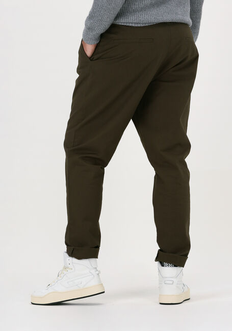 Dunkelgrün ANERKJENDT Chino AKJULIUS COTTON PLEAT PANT - large