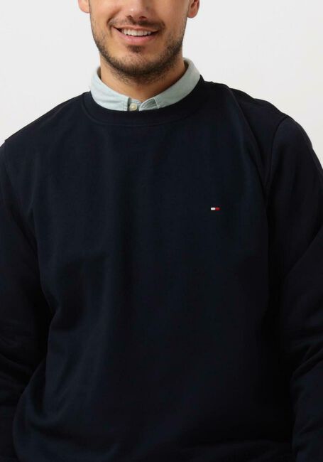 Dunkelblau TOMMY HILFIGER Sweatshirt FLAG LOGO SWEATSHIRT - large