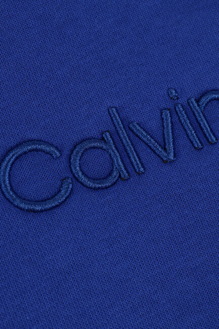 Blaue CALVIN KLEIN Pullover CK EMBROIDERY LOGO SWEATSHIRT - large