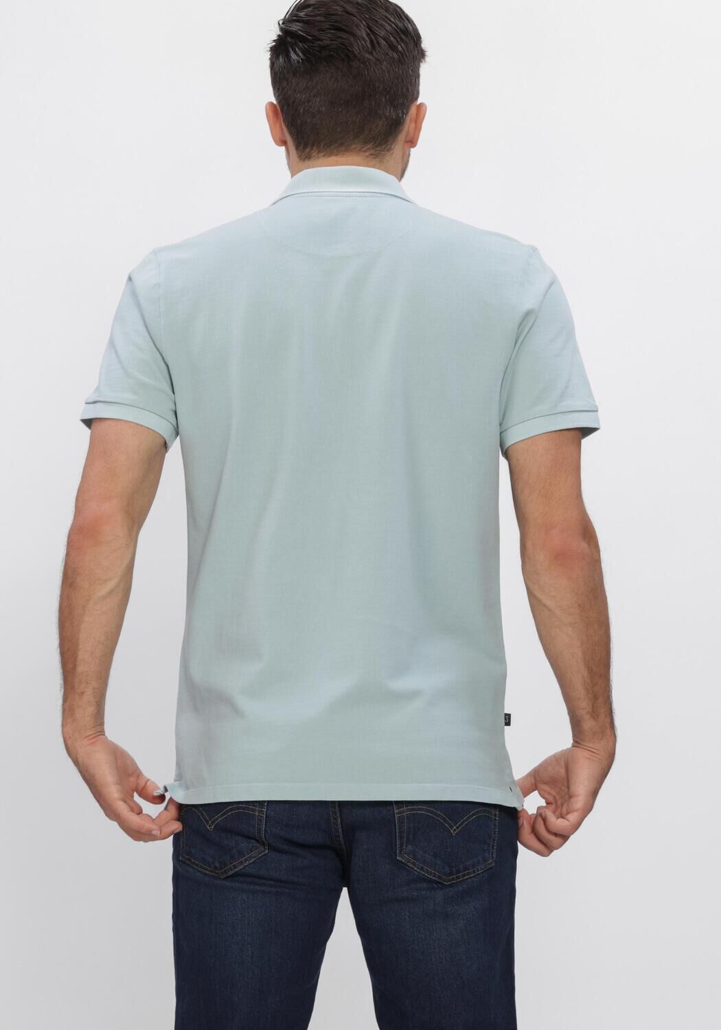 Blaue BUTCHER OF BLUE Polo-Shirt ARMY PIQUE POLO - large
