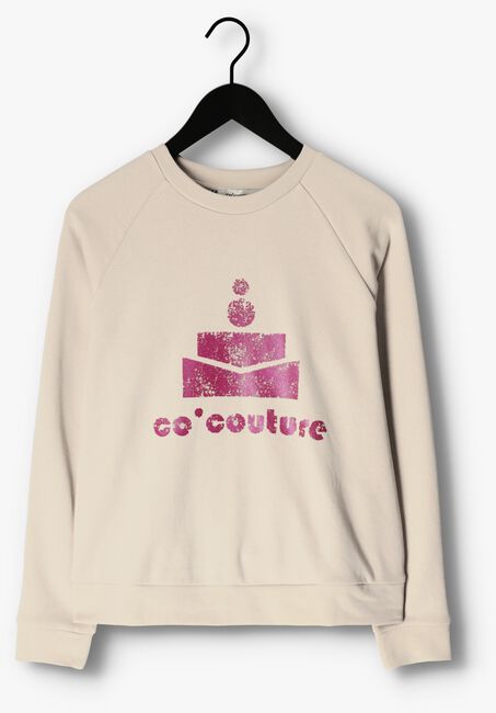 Sand CO'COUTURE Sweatshirt COCO METALLIC SWEAT - large