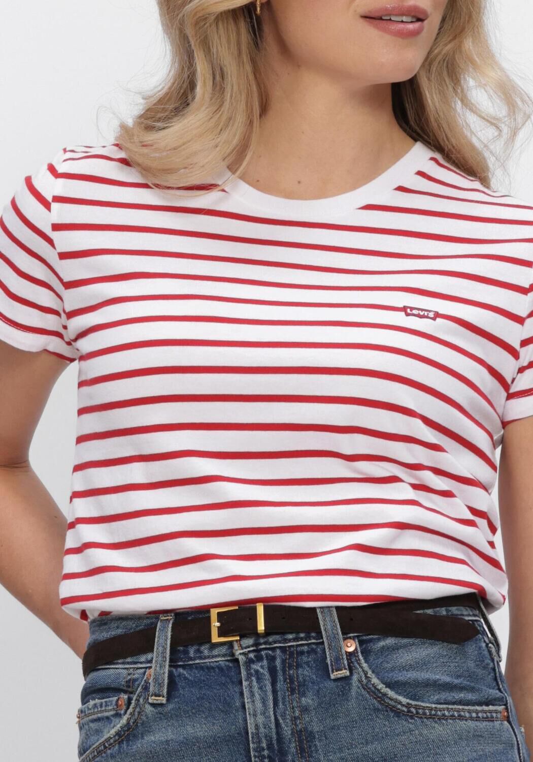 Hellgrau LEVI'S T-shirt PERFECT TEE EMILY - large