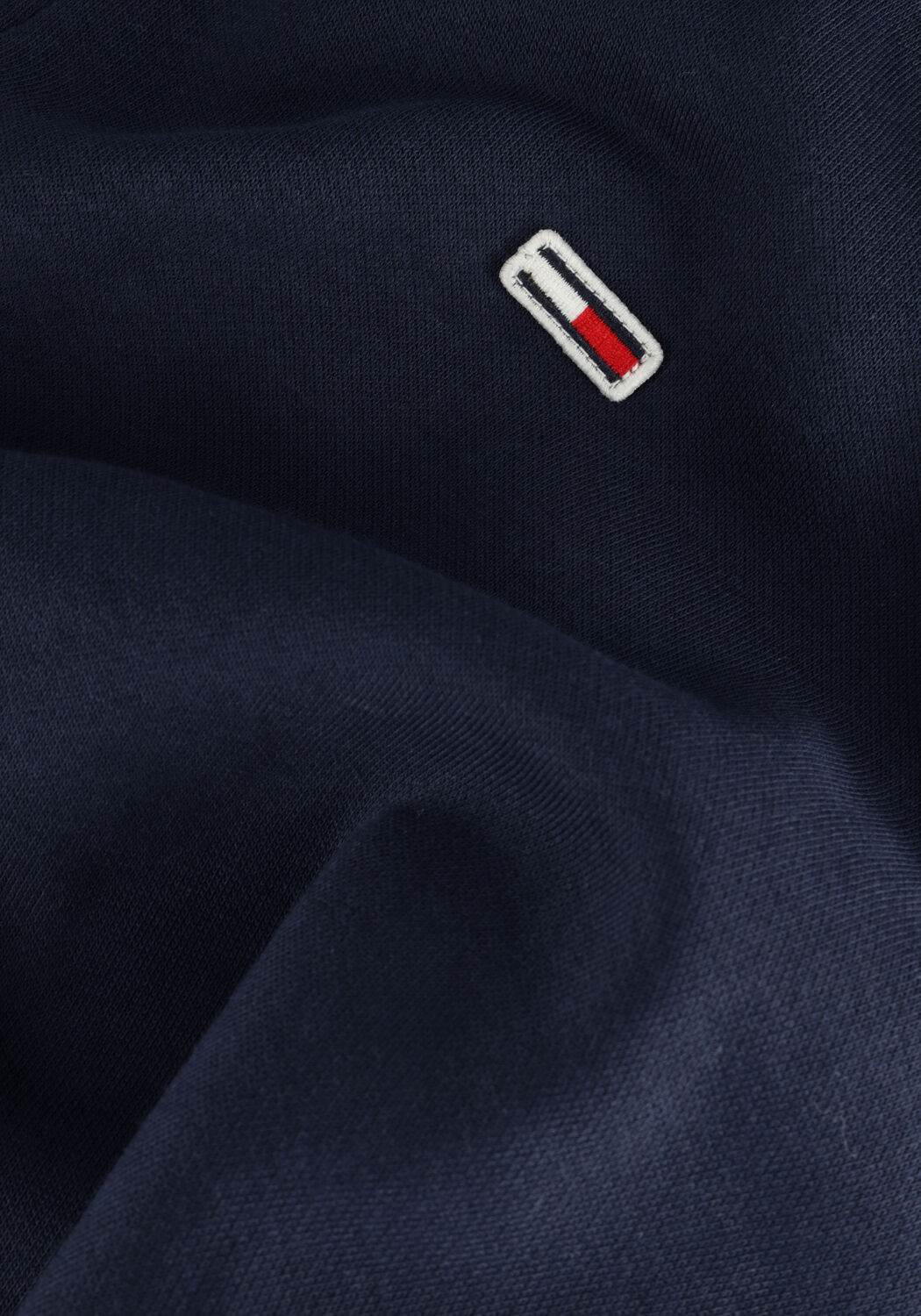 Dunkelblau TOMMY JEANS Strickjacke TJM REGULAR FLEECE MOCK NECK - large