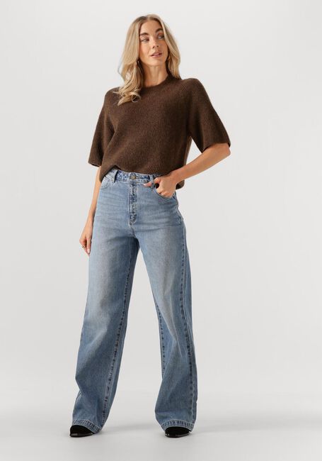 Braune MSCH COPENHAGEN Pullover MSCHMILANIA HOPE 2/4 PULLOVER - large