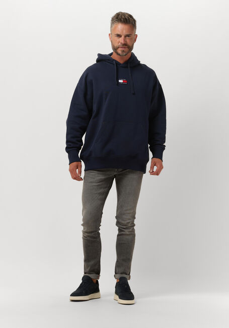 Dunkelblau TOMMY JEANS Sweatshirt TJM TOMMY BADGE HOODIE - large