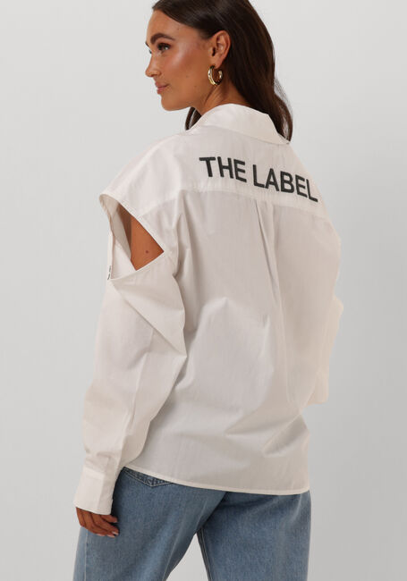 Weiße ALIX THE LABEL Blusen LADIES WOVEN CUT OUT POPLIN BLOUSE - large