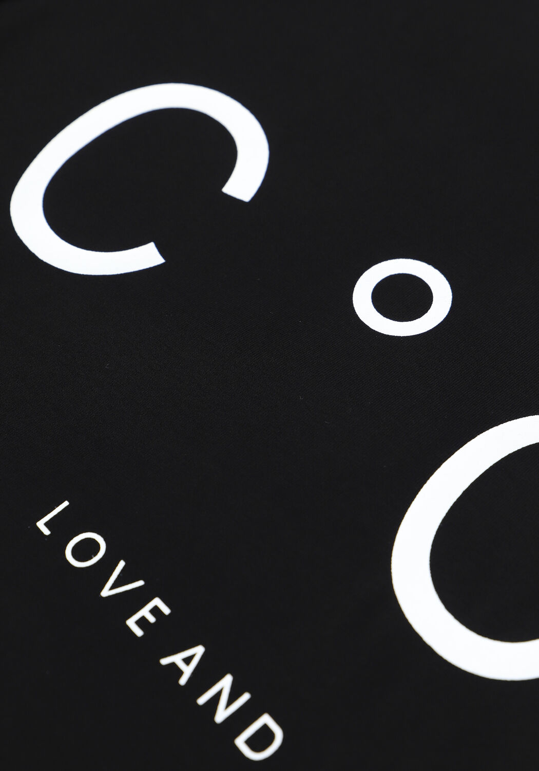 Schwarze CO'COUTURE T-shirt COCO SIGNATURE TEE - large