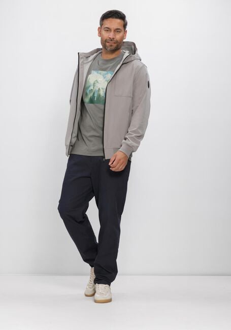 Graue AIRFORCE Jack SOFTSHELL JACKET CHESTPOCKET - large