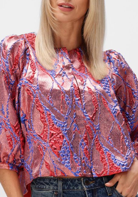 Mehrfarbige/Bunte BY-BAR Blusen MAURI JAQUARD BLOUSE - large