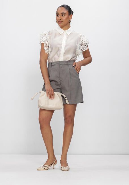 Hellgrau COPENHAGEN MUSE Kurze Hose CMTAILOR-SHORTS - large