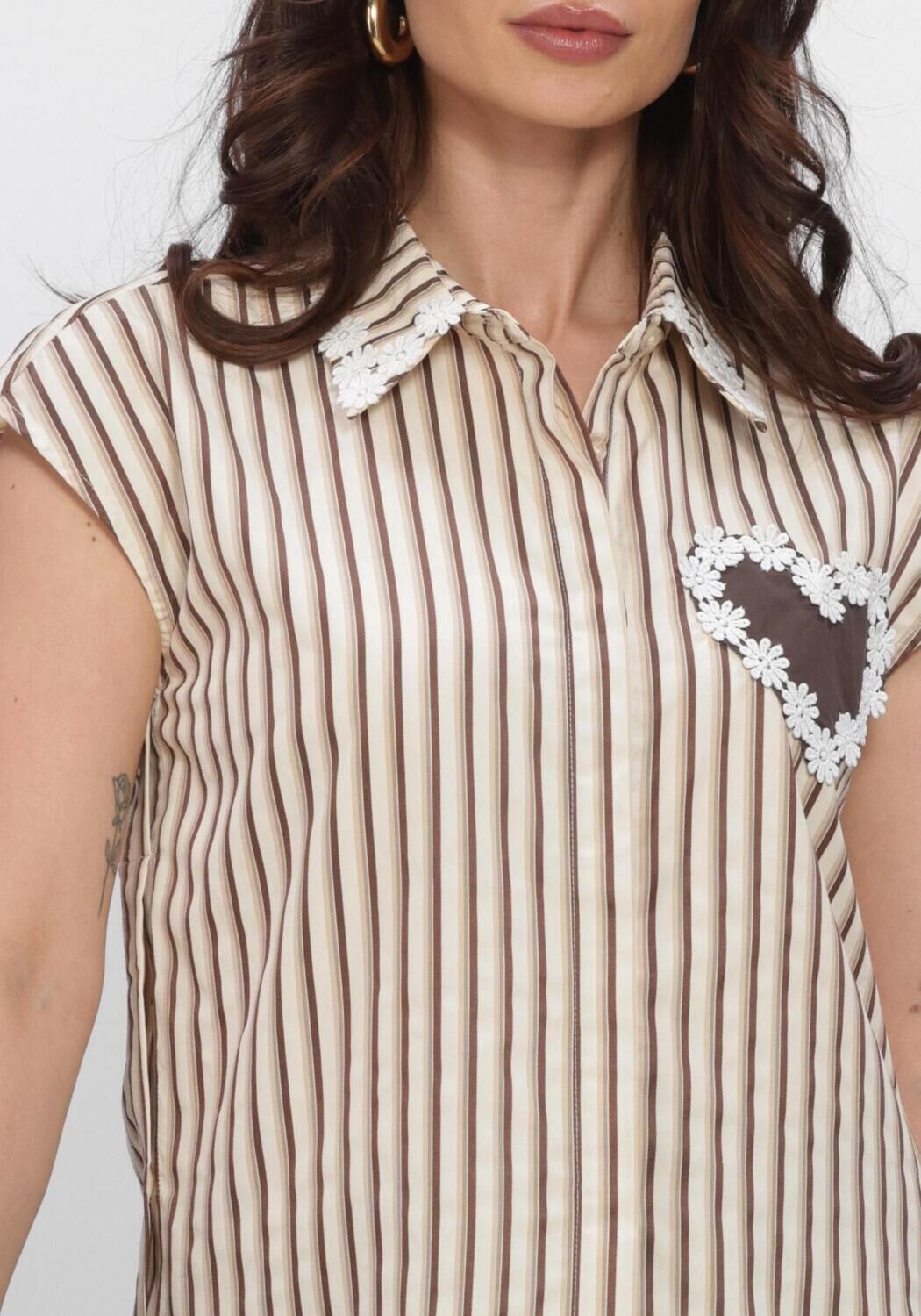 Braune YDENCE Blusen BLOUSE EMI - large