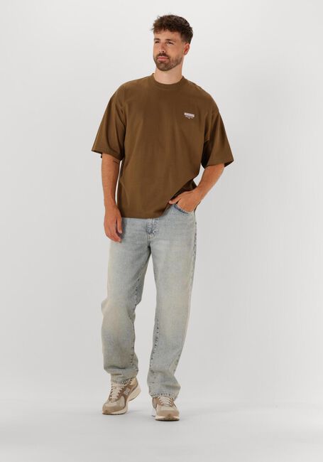 Khaki WOODBIRD T-shirt WBBEAM PHO TEE - large
