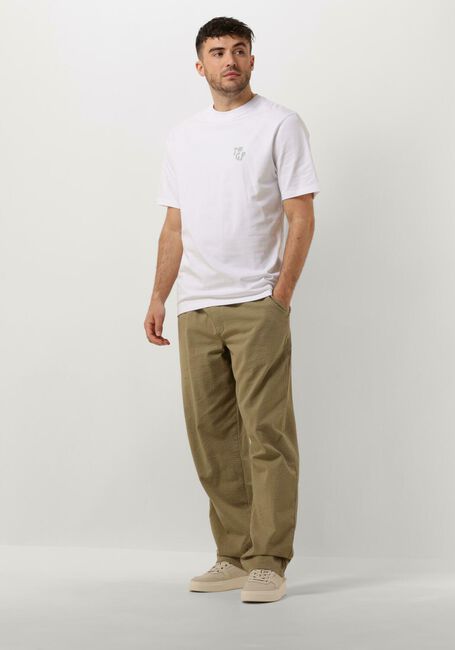 Weiße THE GOODPEOPLE T-shirt TEX - large