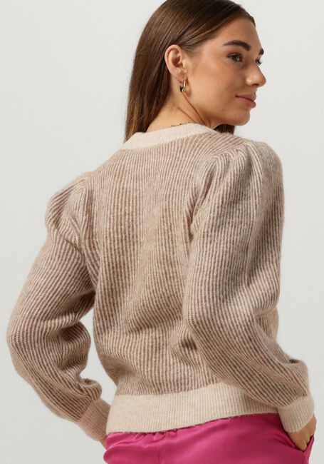 Beige SELECTED FEMME Pullover SLFLILO LS KNIT O-NECK - large