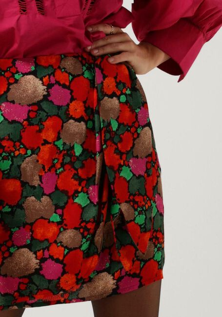 Mehrfarbige/Bunte ALIX THE LABEL Minirock FLOWER MINI SKIRT - large
