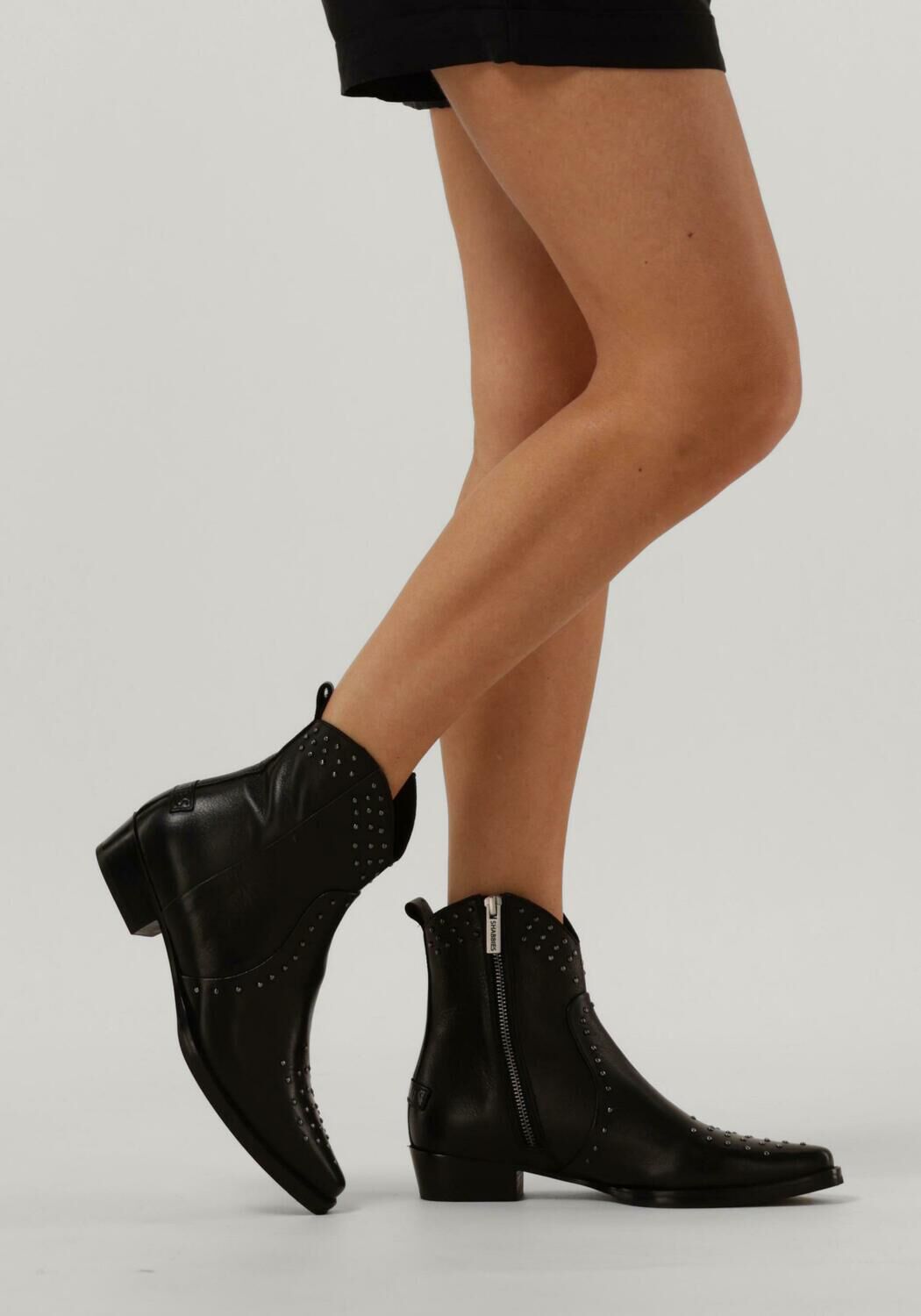 Schwarze SHABBIES BY WENDY Stiefeletten WENDY SHS1503 - large