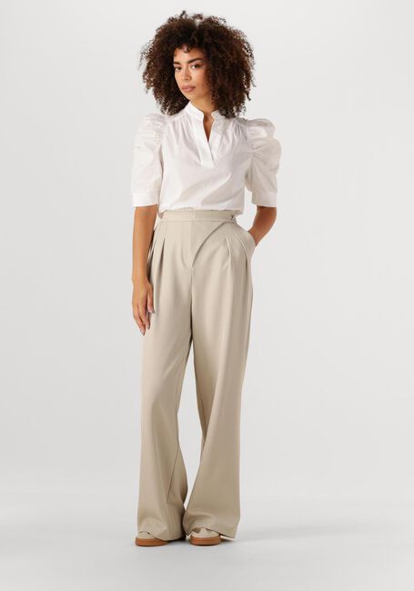 Weiße NEO NOIR Blusen ROELLA POPLIN BLOUSE - large