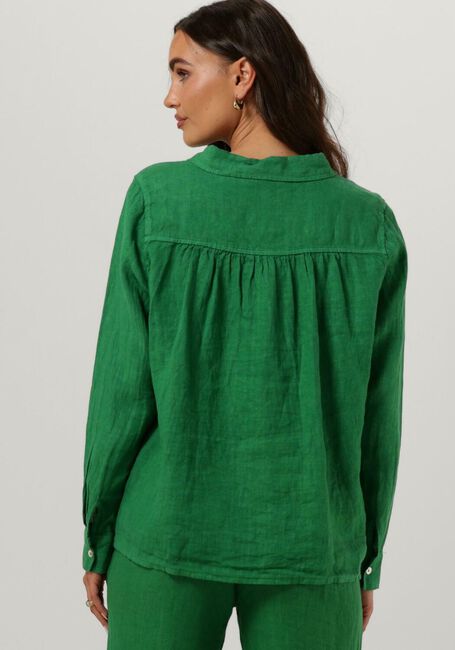 Grüne BY-BAR Blusen IRENE LINEN LS BLOUSE - large