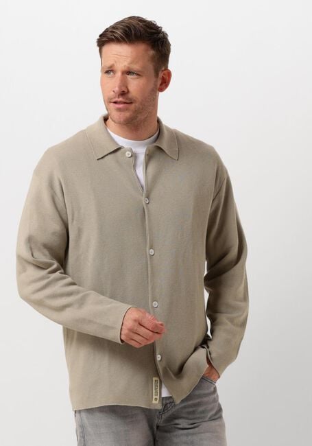Beige WOODBIRD Casual-Oberhemd WBKRENTS BASE KNIT - large