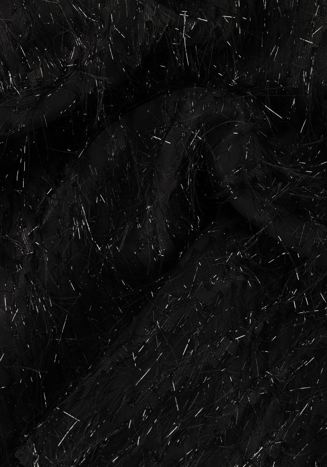 Schwarze JANSEN AMSTERDAM Minikleid FF559 JURK - large