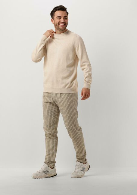 Beige ANERKJENDT Pullover AKSAIL COTTON SILK KNIT - large