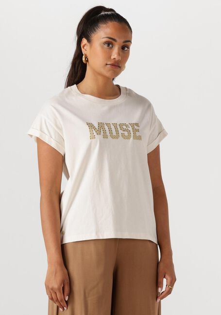 Weiße NUKUS T-shirt LOU SHIRT - large