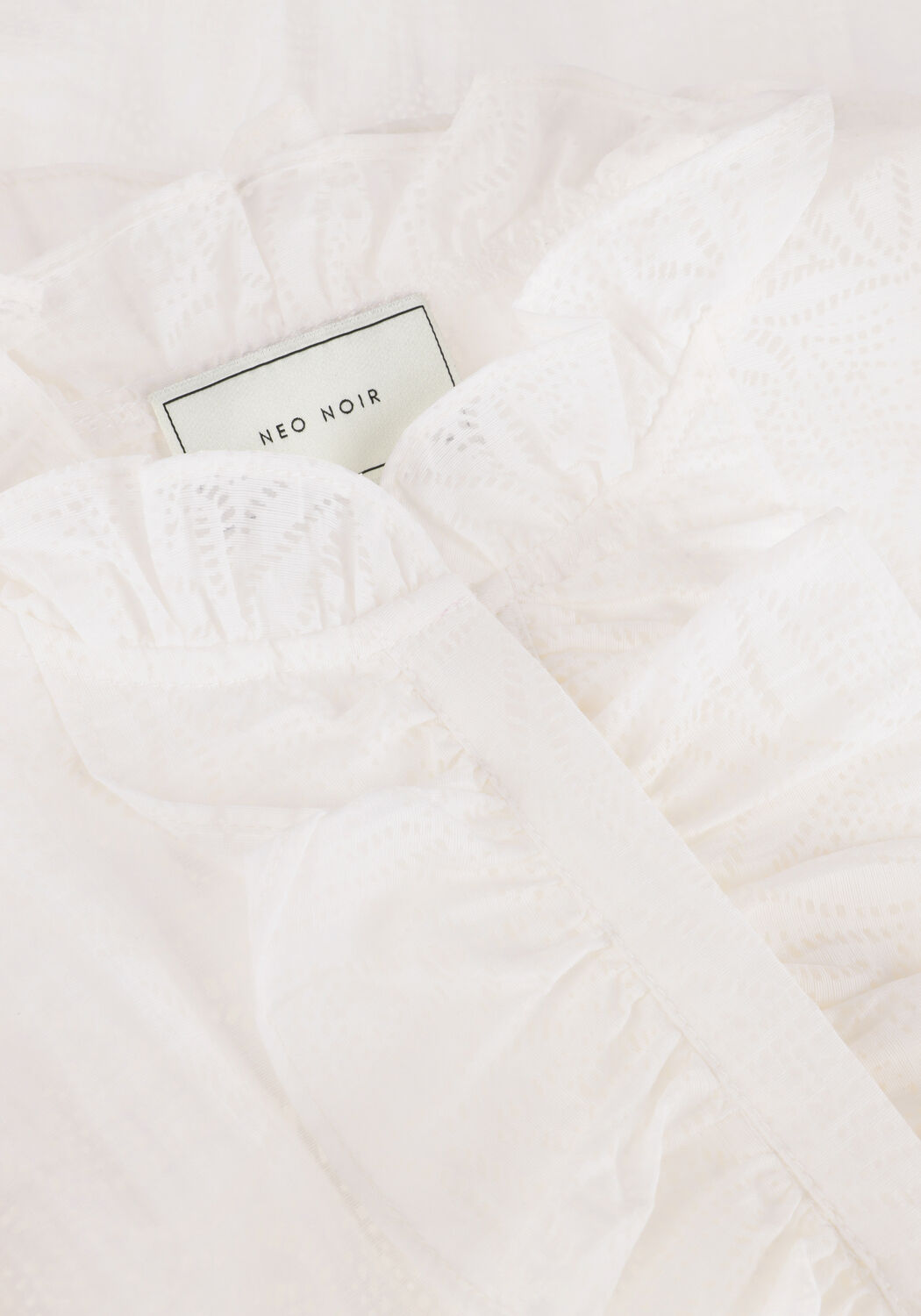 Wei&szlig;e NEO NOIR Blusen HAWAII BURNOUT BLOUSE - large