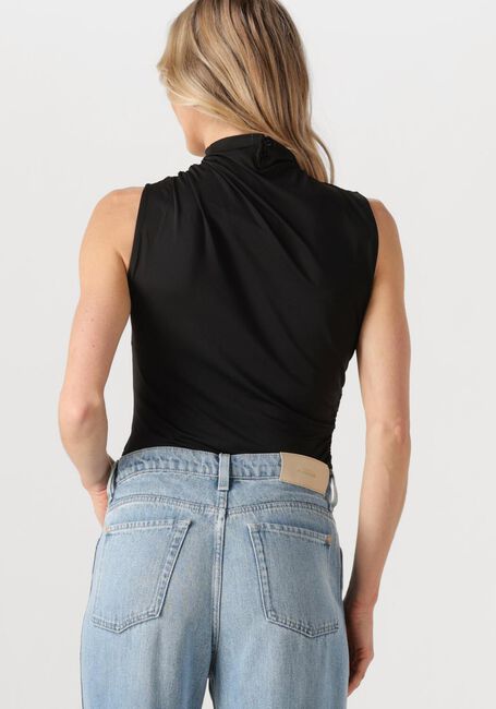 Schwarze ROSEMUNDE Top BILLIE SL DRAPE TOP - large