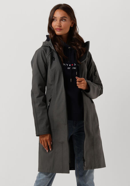 Graue ILSE JACOBSEN Regenjacke RAIN 37L - large
